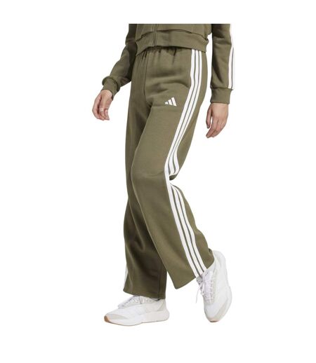 Pantalon De Jogging Motif/style 3 Rayures Essential Femme Kaki Adidas