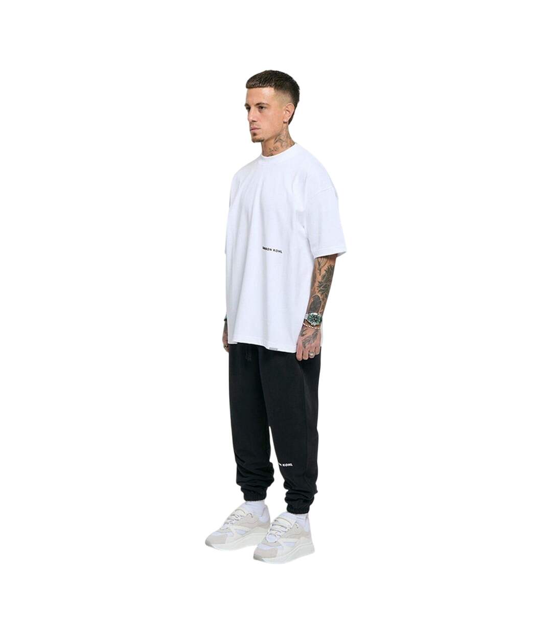 T-shirt Core Homme Blanc Madison Kohl-4