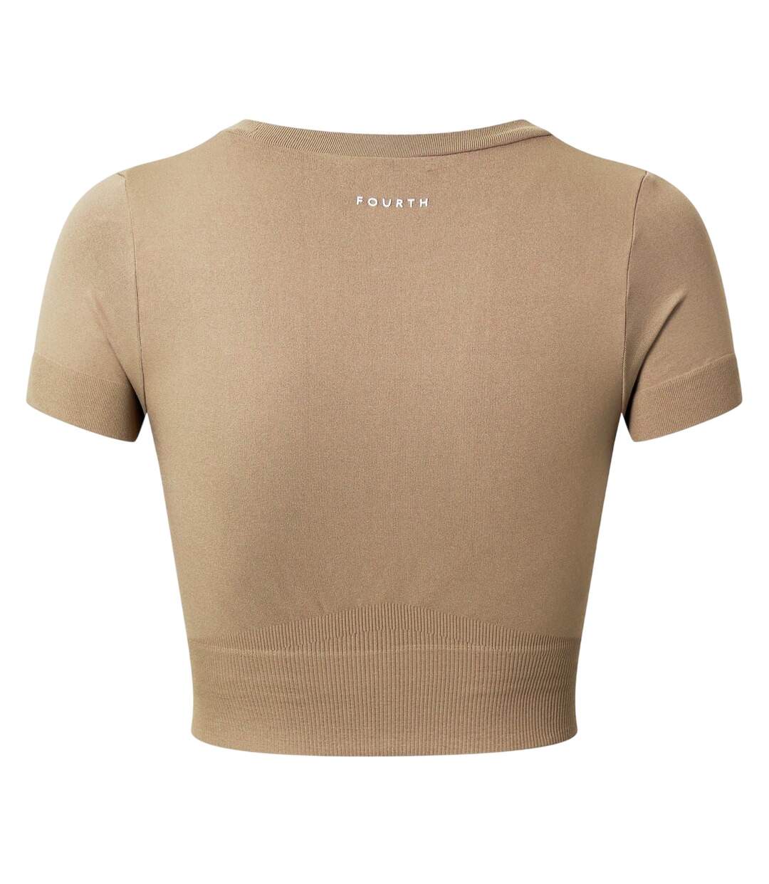 T-shirt Court Femme Marron 4th & Reckless-3