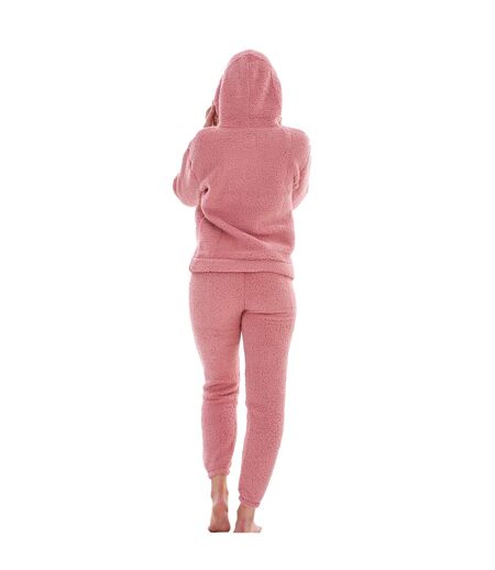 Ensemble De Pyjama Long Femme Rose Keanu