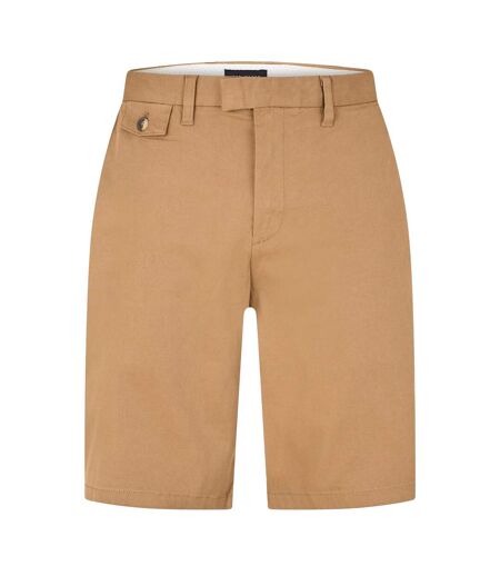 Mens Alscot Cotton Blend Chino Shorts Tan Ted Baker