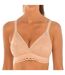 Classic bra without wires and cups P0BVS for women, simple and comfortable design for women's everyday life