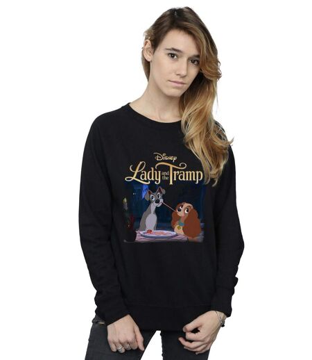 Disney - Sweat LADY AND THE TRAMP HOMAGE - Femme (Noir) - UTBI13937