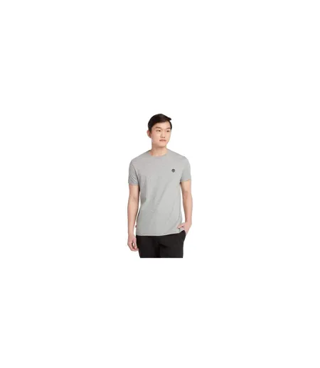 T-shirt Motif/style Logo Arbre Oyster River Homme Gris Timberland