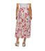Womens/ladies Erikes Skirt White Multicoloured Boss-3