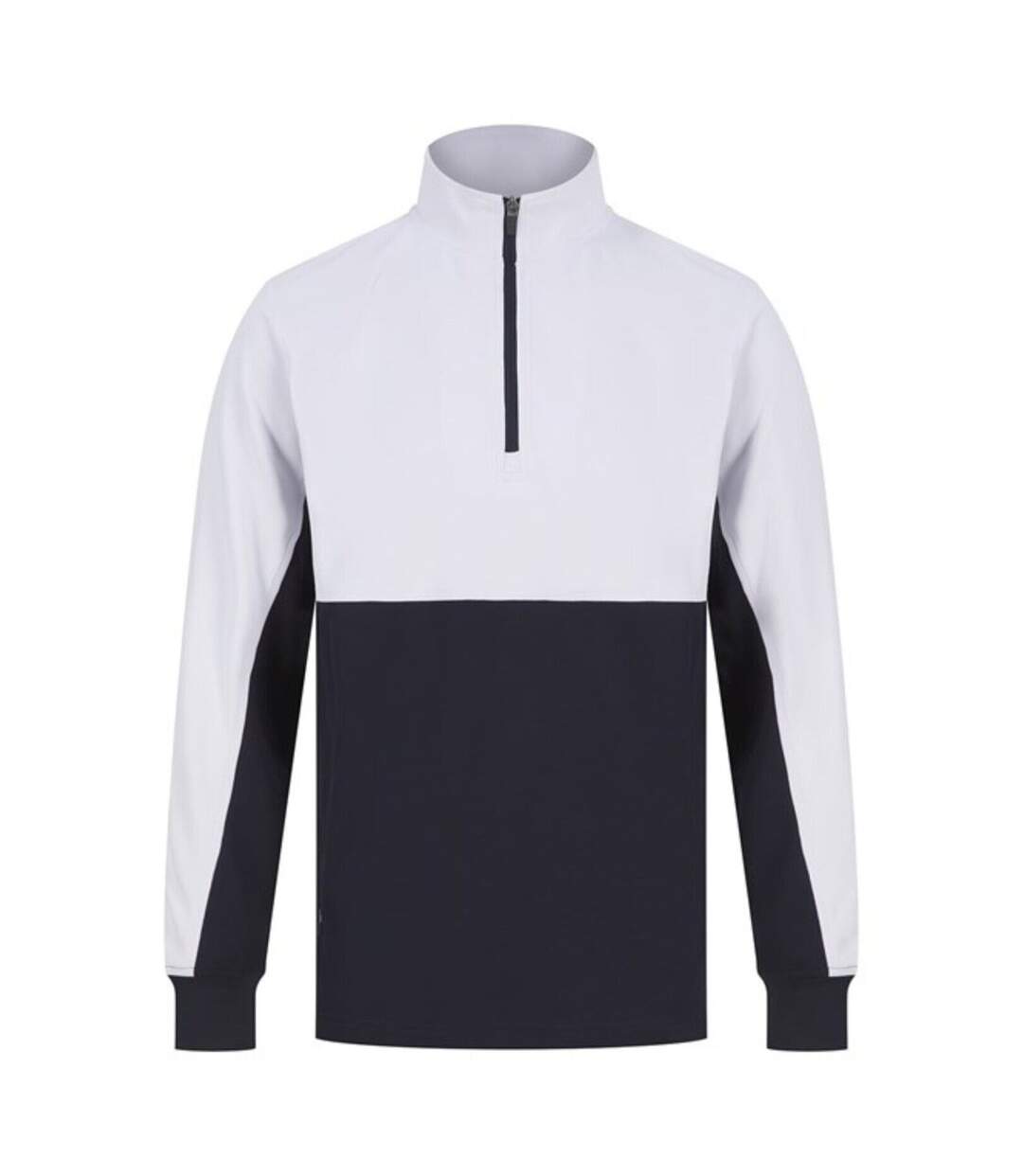 Haut De Survêtement Homme Bleu Marine Blanc Finden & Hales-1