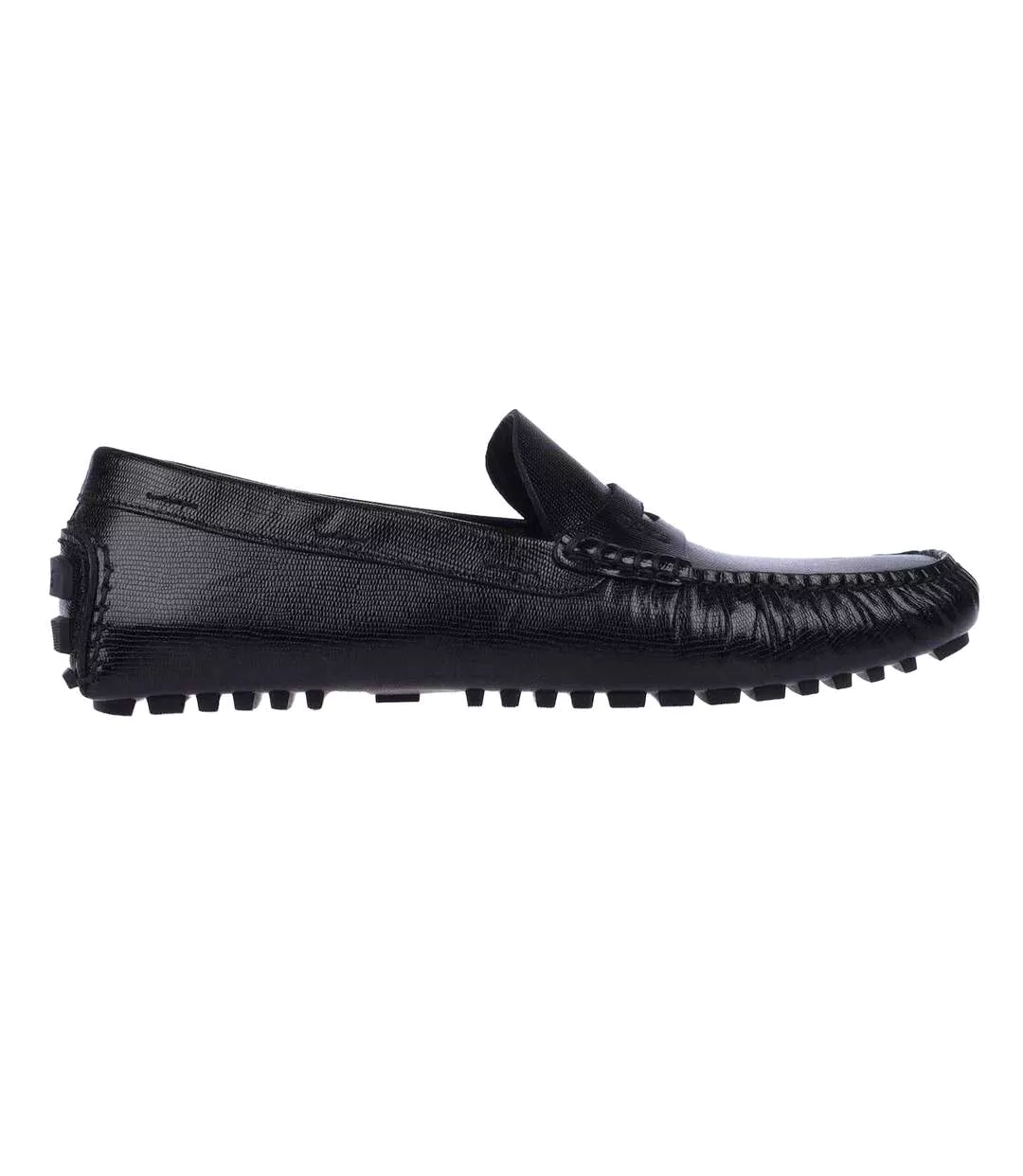 Mocassins Driver Homme Noir Boss-3