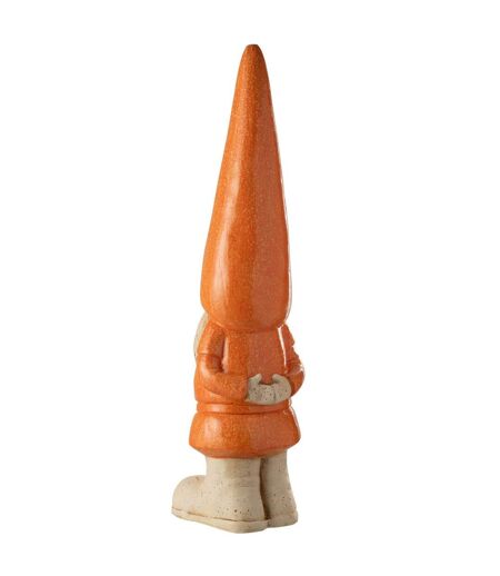 Statue Lutin Extérieur Pasquale 96cm Orange