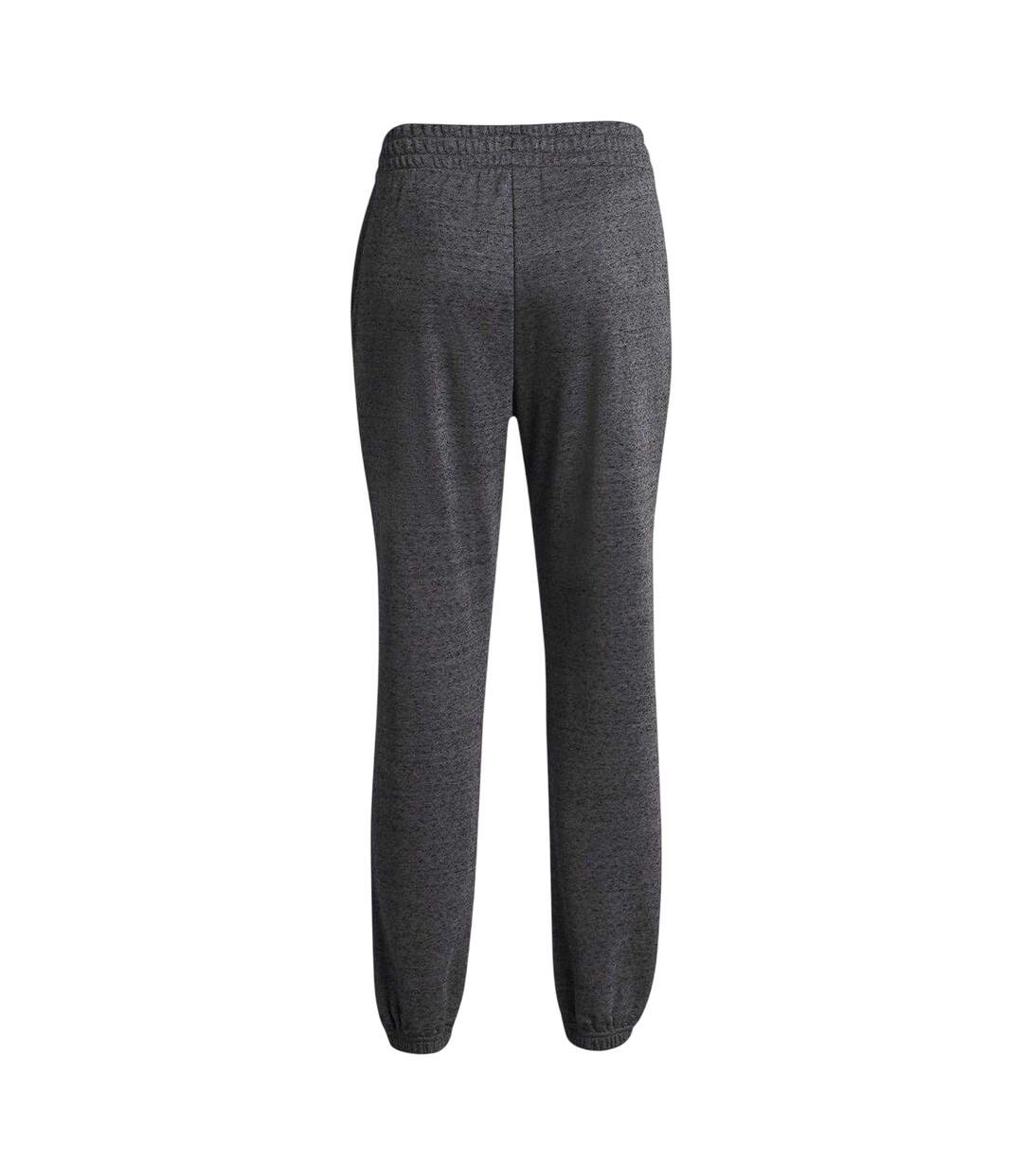 Womens/ladies Rival Terry Joggers Dark Grey Under Armour-3