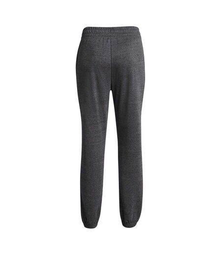 Womens/ladies Rival Terry Joggers Dark Grey Under Armour