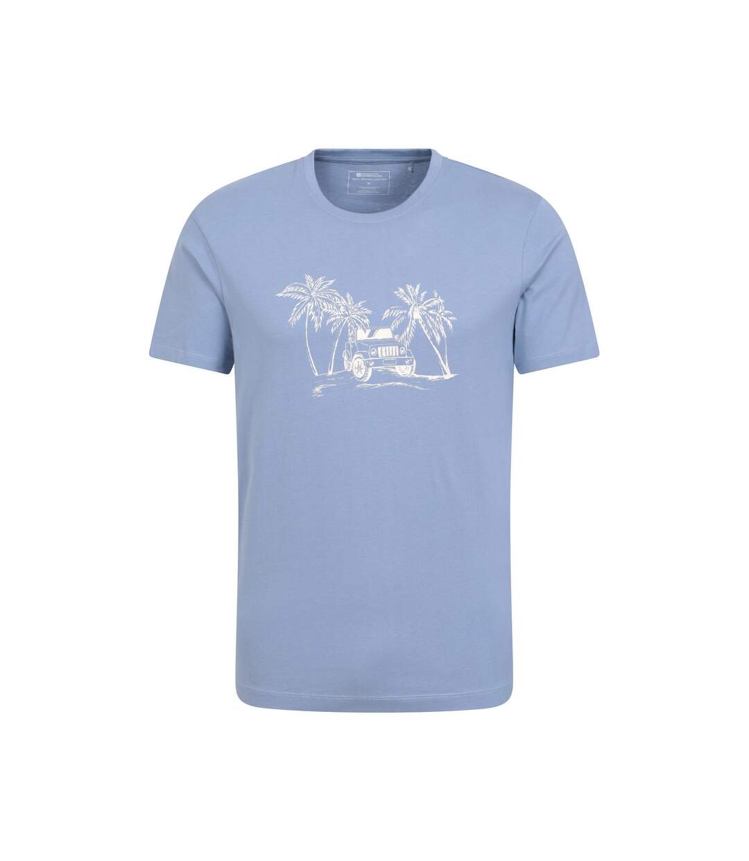 T-shirt ocean drive homme bleu Mountain Warehouse-1