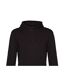 Sweat À Capuche Motif/style Uni Homme Noir B&C-2