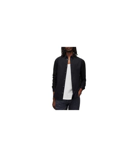 Chemise Manches Longues Hawthorne Homme Noir AllSaints