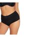 Pack Of 6  Womens/ladies Briefs  Black Harte & Soul-3