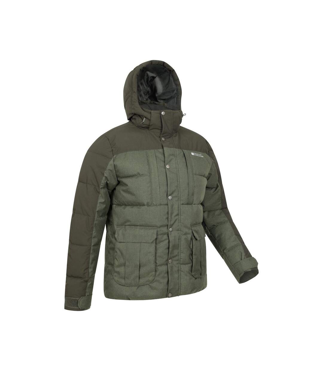 Doudoune Matelassée Shock Homme Vert Kaki Mountain Warehouse-4