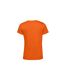 B&C Womens/Ladies E150 Organic Short-Sleeved T-Shirt (Orange) - UTBC4774
