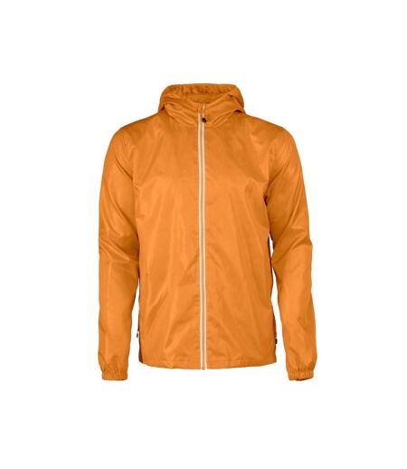 Mens Fastplant Waterproof Jacket Orange Printer RED