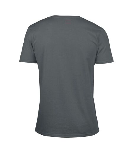 Gildan - T-shirt à manches courtes et col en V - Homme (Gris foncé) - UTBC490
