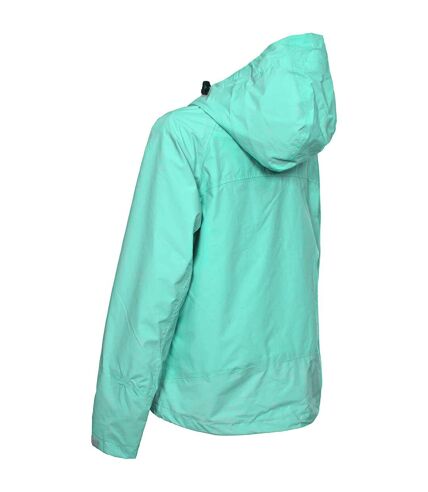 Trespass Womens/Ladies Miyake Hooded Waterproof Jacket (Lagoon) - UTTP165