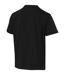 Unisex Adult Lucas Organic Oversized T-shirt Black Elevate-4