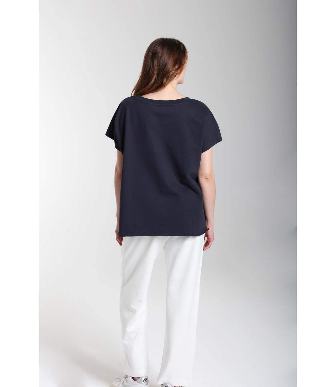 Sweat Molleton Sans Manches Femme Teehiti   Avec Col Rond | Gerard Pasquier-4