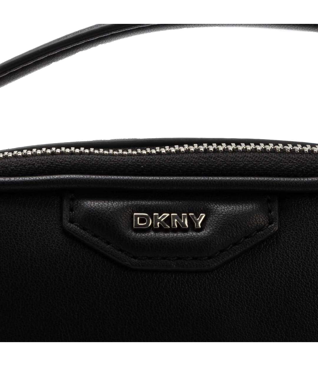 Sac Bandoulière DKNY En Cuir Noir - Convertible, Occasion En Excellent état