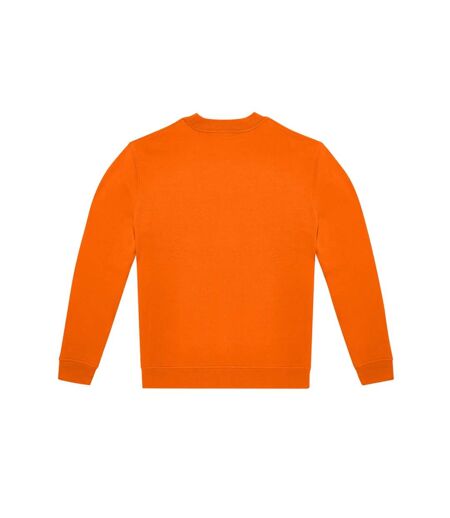 Unisex adult id.332 crew neck sweatshirt orange B&C