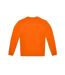 Unisex adult id.332 crew neck sweatshirt orange B&C-2