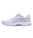 Womens/ladies Hunter Badminton Trainers White Asics-2