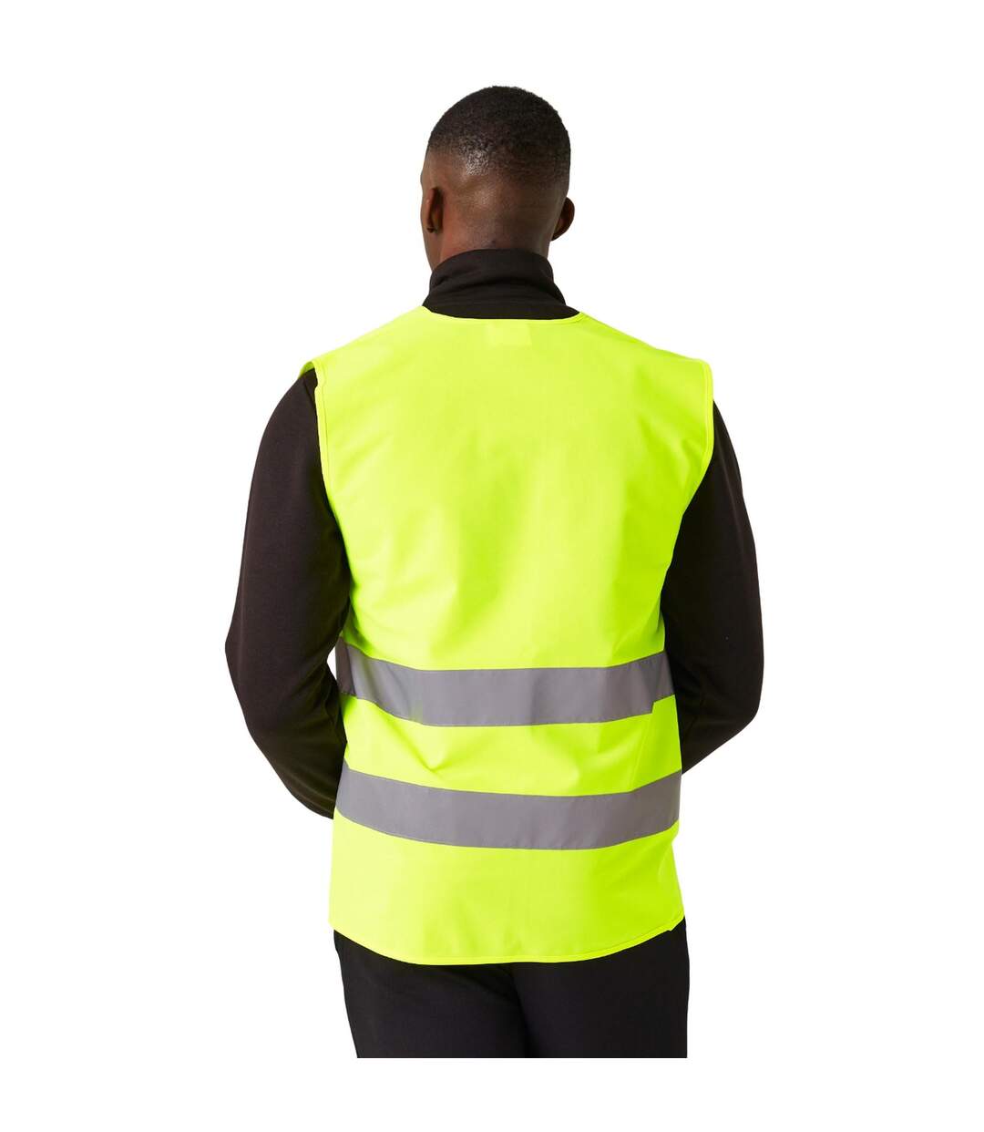 Gilet Haute Visibilité Adulte Jaune Regatta-4