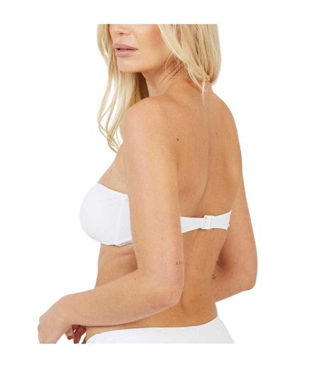 Haut De Maillot De Bain Motif/style Bague Femme Blanc Brave Soul