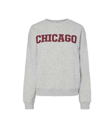 Sweat gris femme pieces sasie