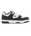Mens Court Cage Leather Trainers Black White Lacoste-1