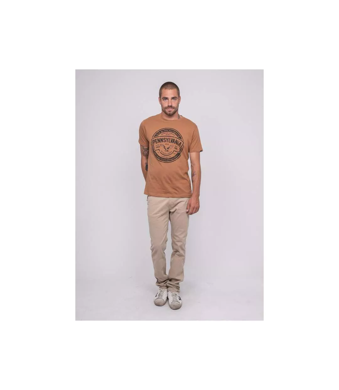 T-shirt manches courtes imprimé JIMITRI-4