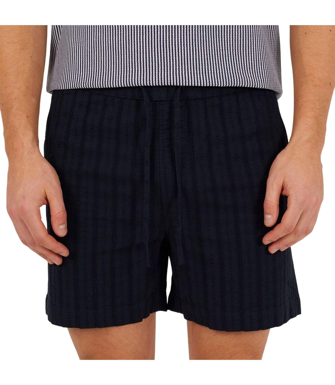 Short De Survêtement Homme Bleu Marine Brave Soul-2