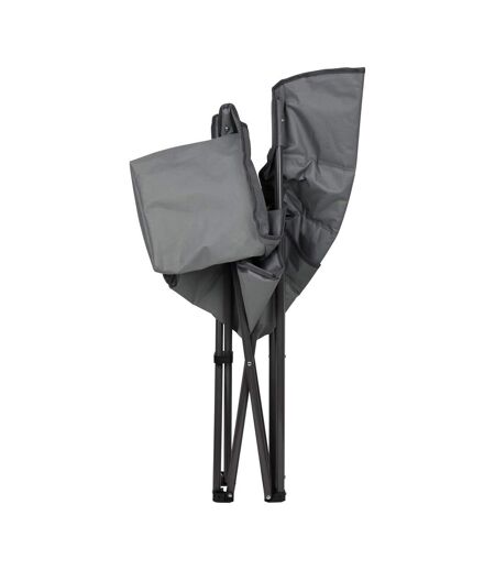 Deluxe King Camping Chair One Size, One Size Grey Grey Mountain Warehouse