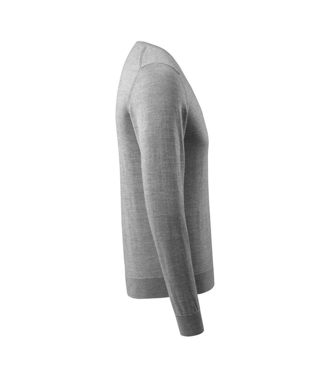 Mens Frontline Knitted Jumper Grey Mascot-4