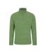 Mountain Warehouse Mens Snowdon II Fleece Top (Bright Green) - UTMW1537