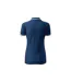 Womens/ladies Urban Polo Shirt Blue Adler-3