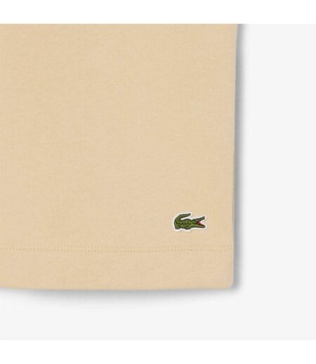 Mens Fleece Shorts Light Beige Lacoste