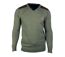 Pull Col V Homme Winchester Panel2 Vert Marine avec Renforts Suédine-2