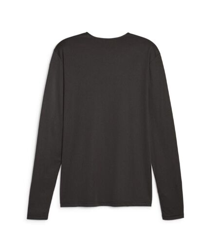 T-Shirt manches longues noir homme puma hoops team