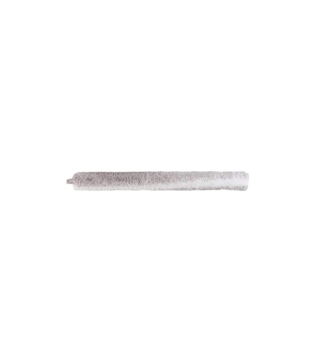 Boudin Bas de Porte Imitation Fourrure Sven 80cm Naturel-1
