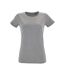 T-shirt regent femme gris chiné SOLS