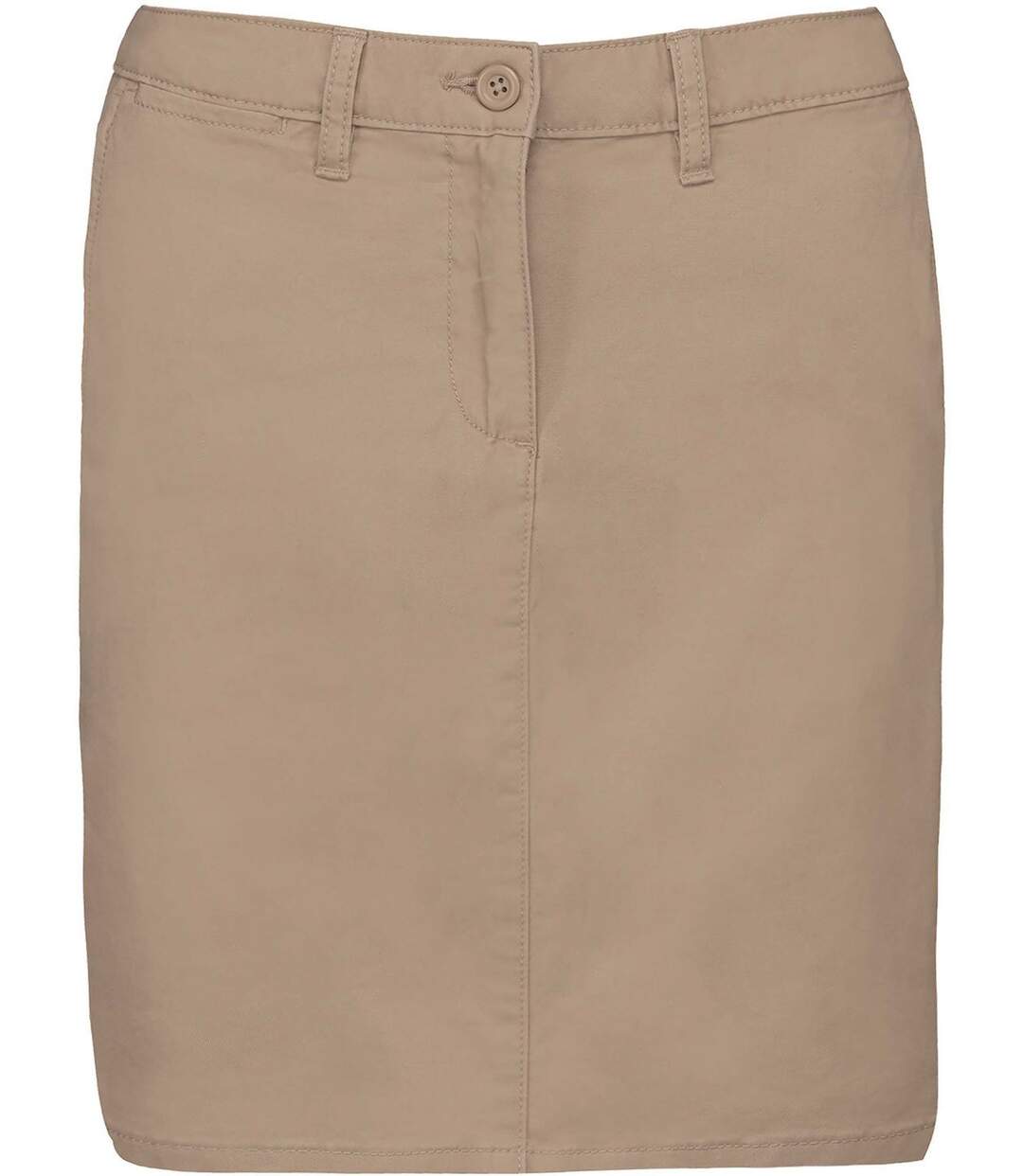 Jupe chino femme - K762 - beige-2