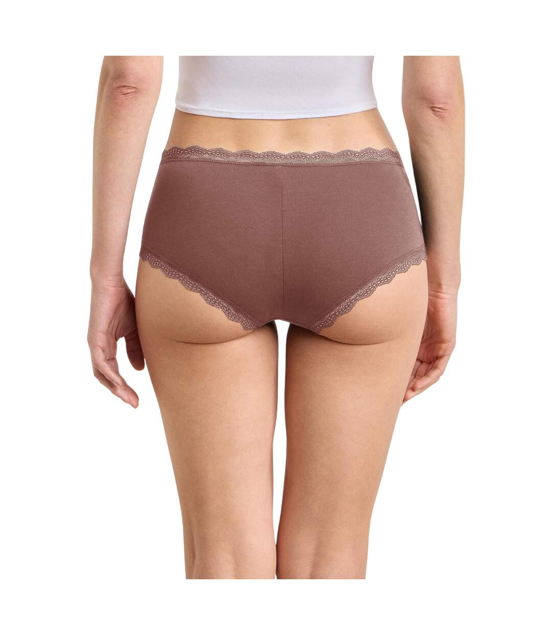 Lot de 2 shortys Daily Coton Dentelle-2