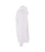 Sweat À Capuche Zippé Hommes Blanc Blanc Build Your Brand-1