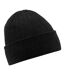 Bonnet Unisexe En Thinsulate Pour Adultes Noir Beechfield-1