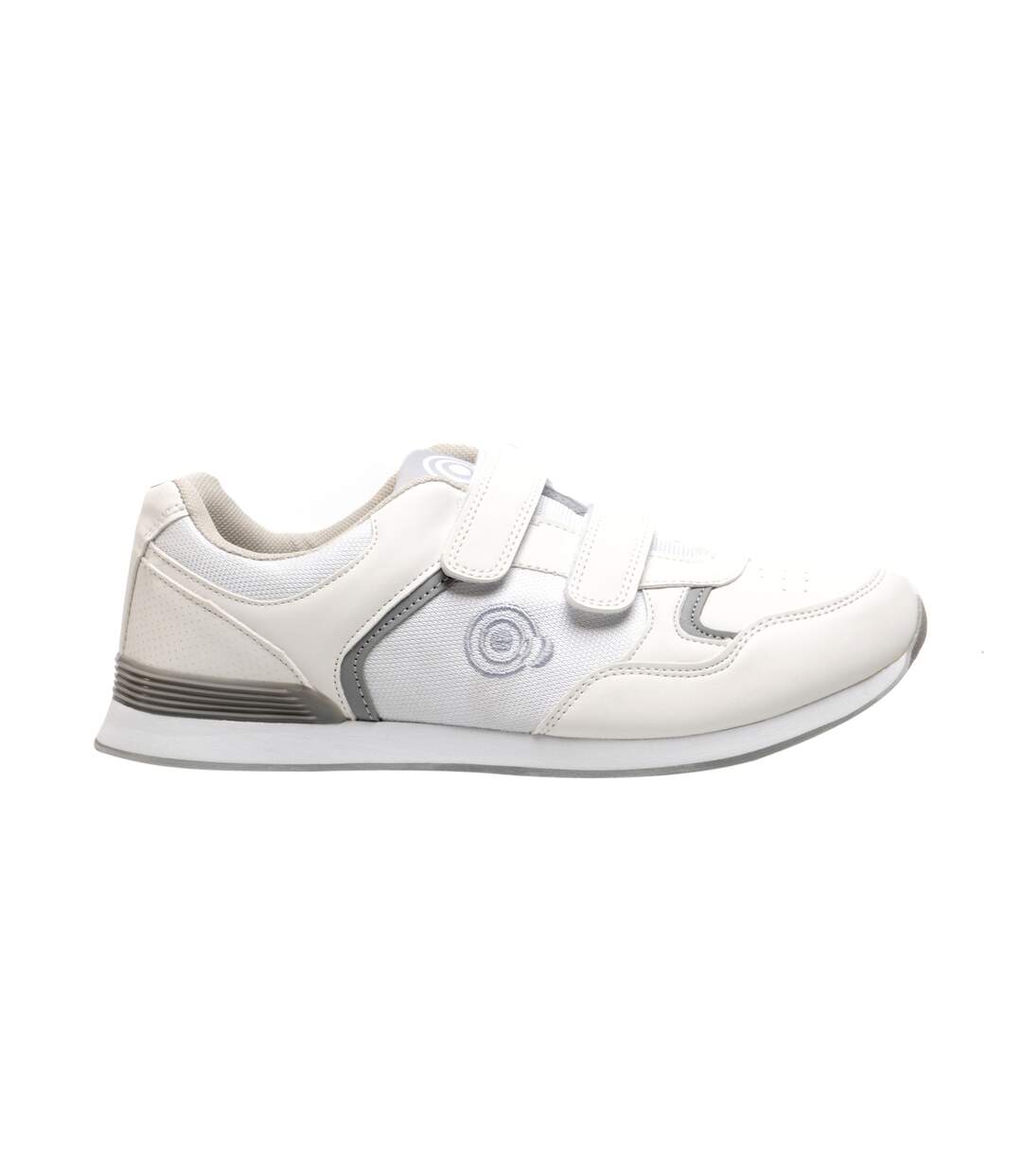 Drive chaussures de boulingrin homme blanc/gris Dek-2