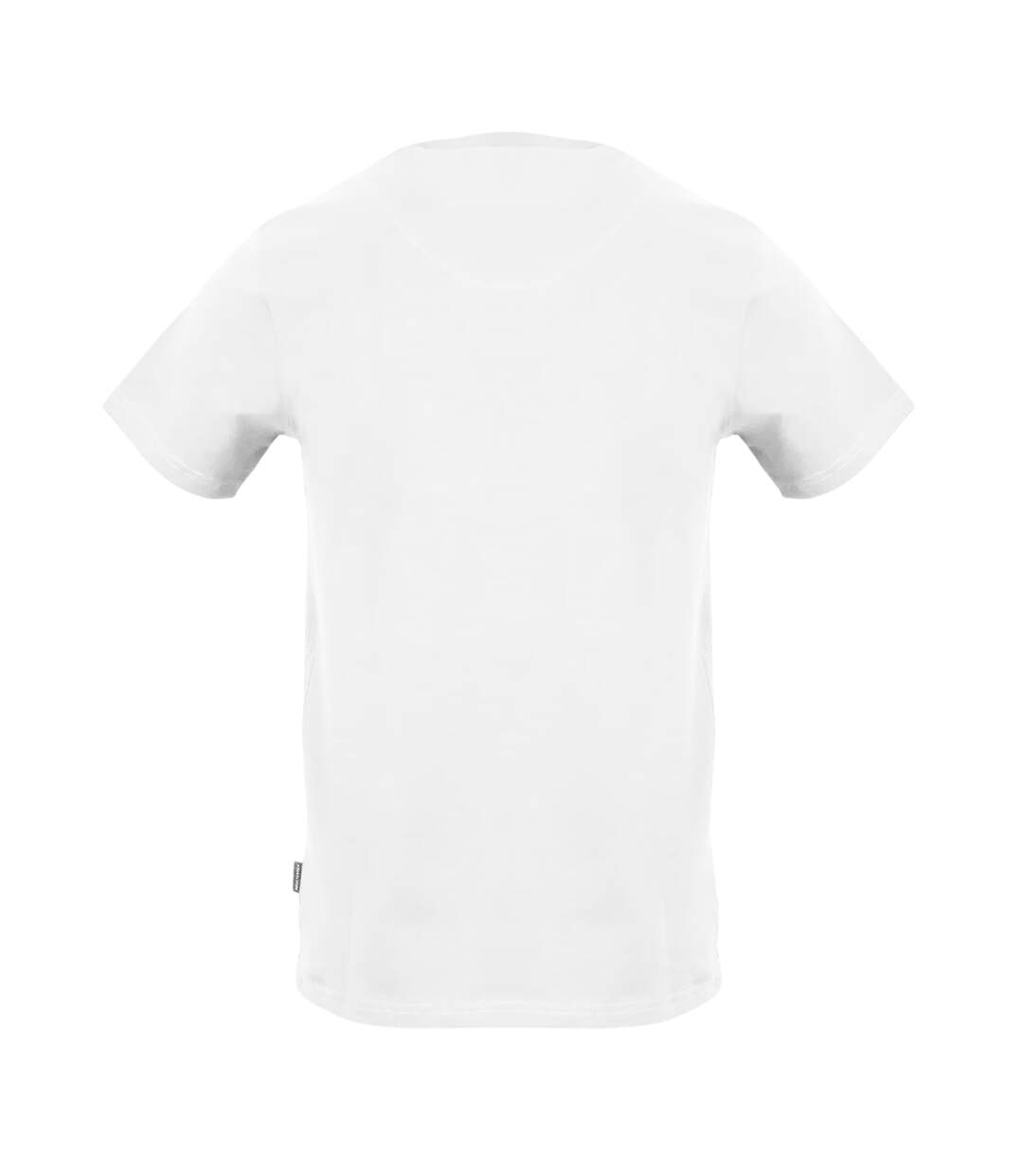 Mens Logo Crew Neck Regular T-shirt White Aquascutum-2